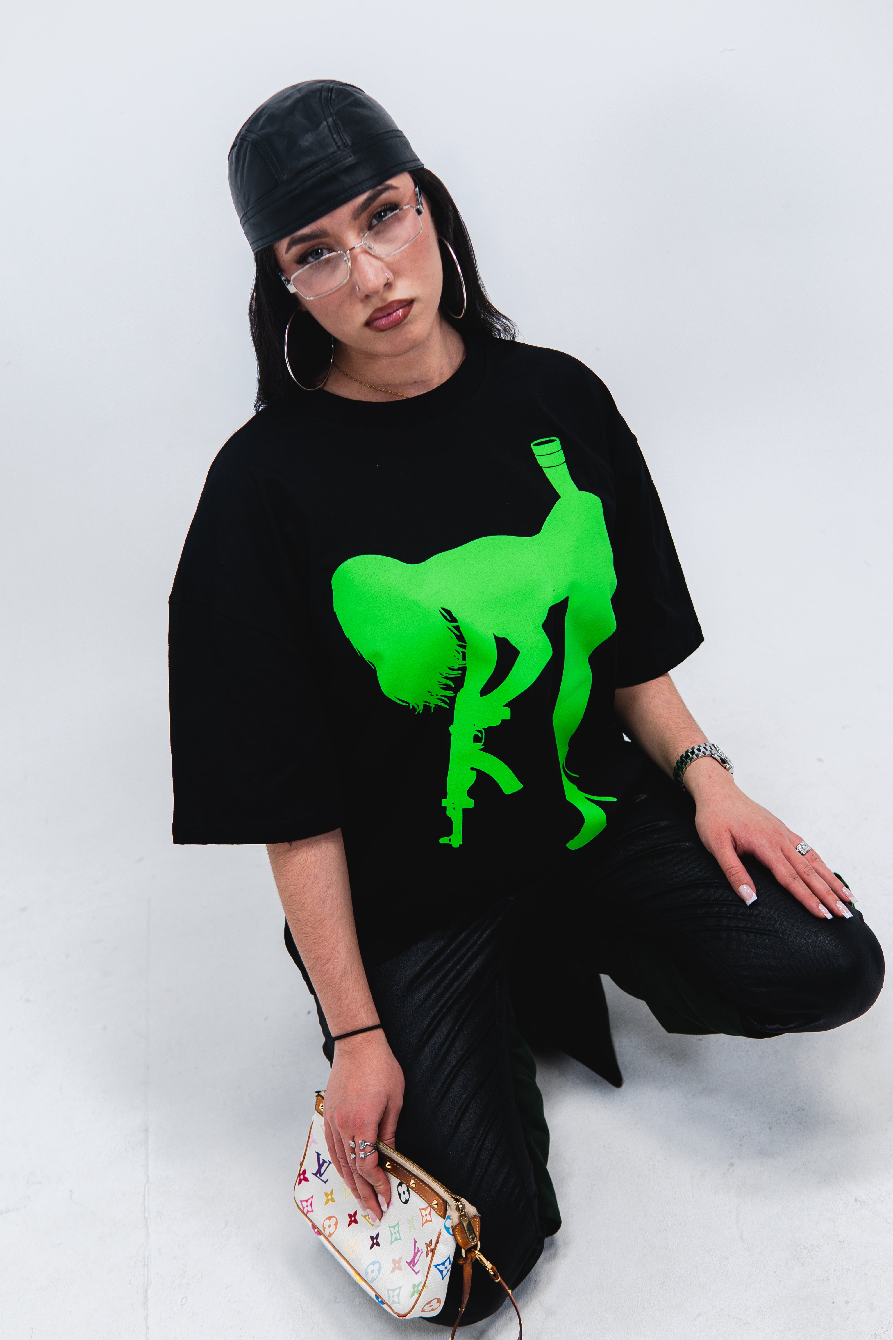 Neon green Logo T-shirt