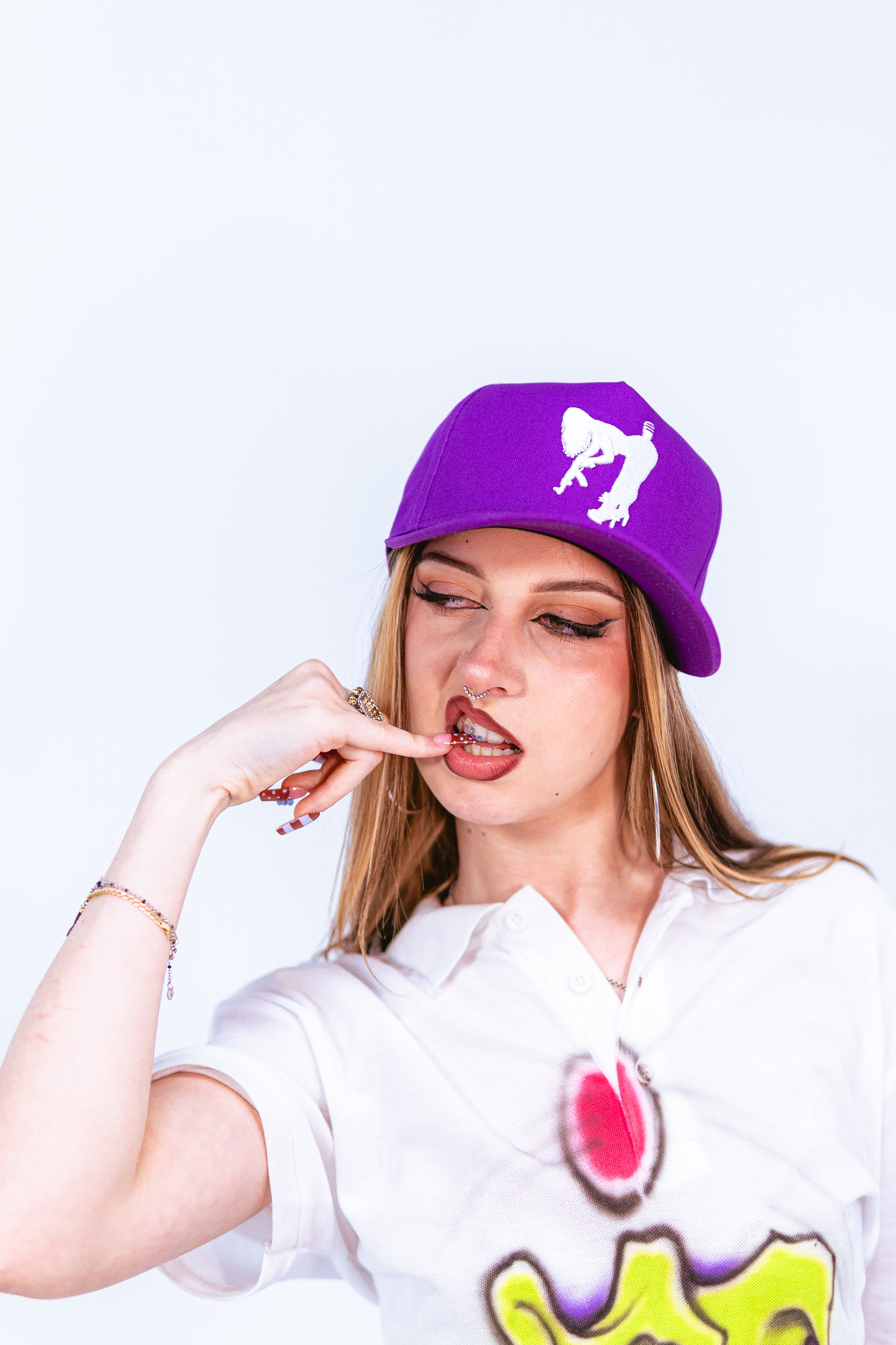 Purple Drankstar cap