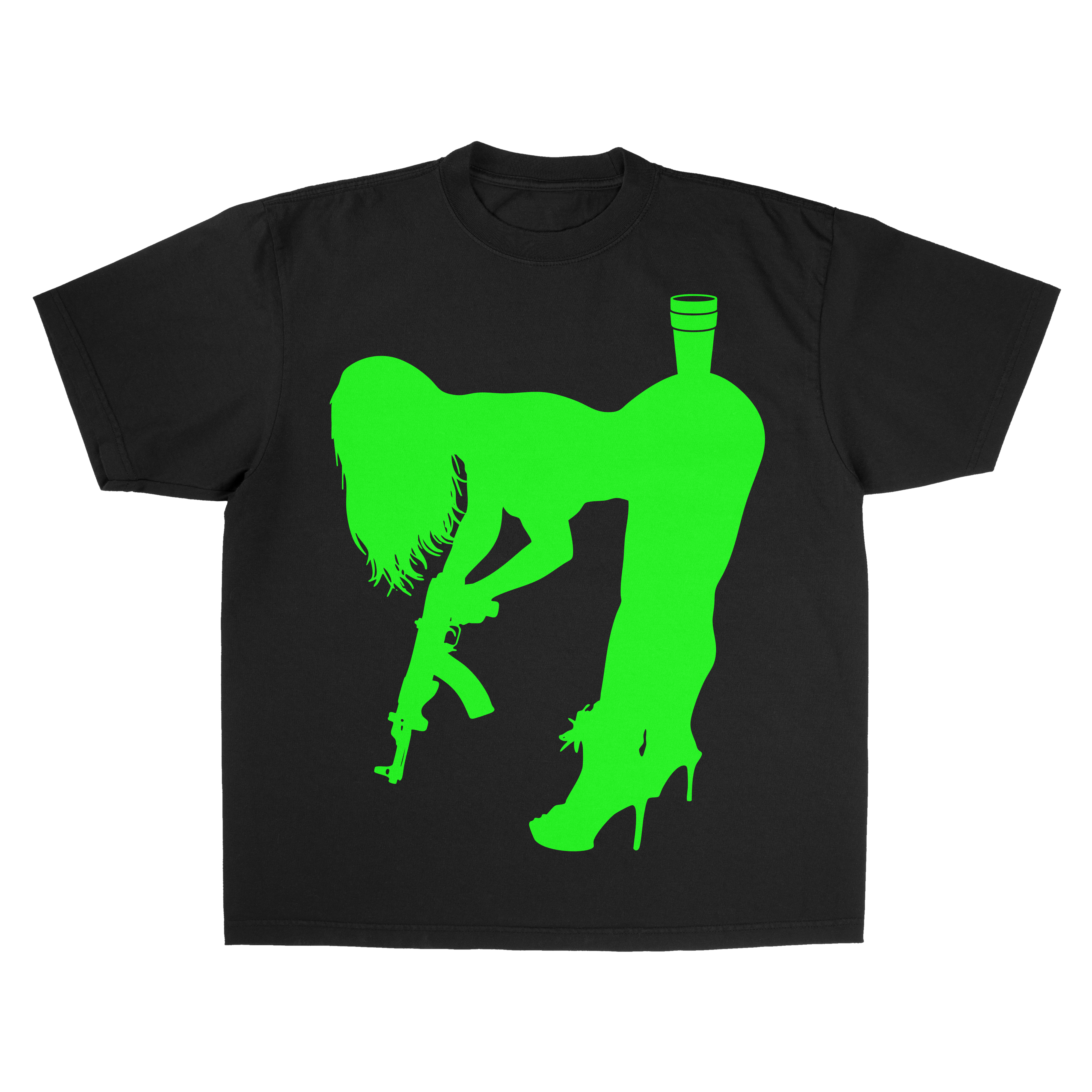 Neon green Logo T-shirt